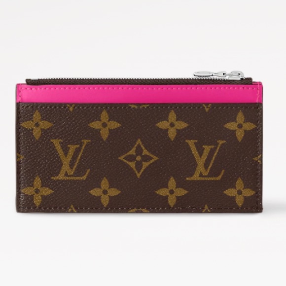 Louis Vuitton Card Coin Holder Wallet Fuchsia - Picture 4 of 12